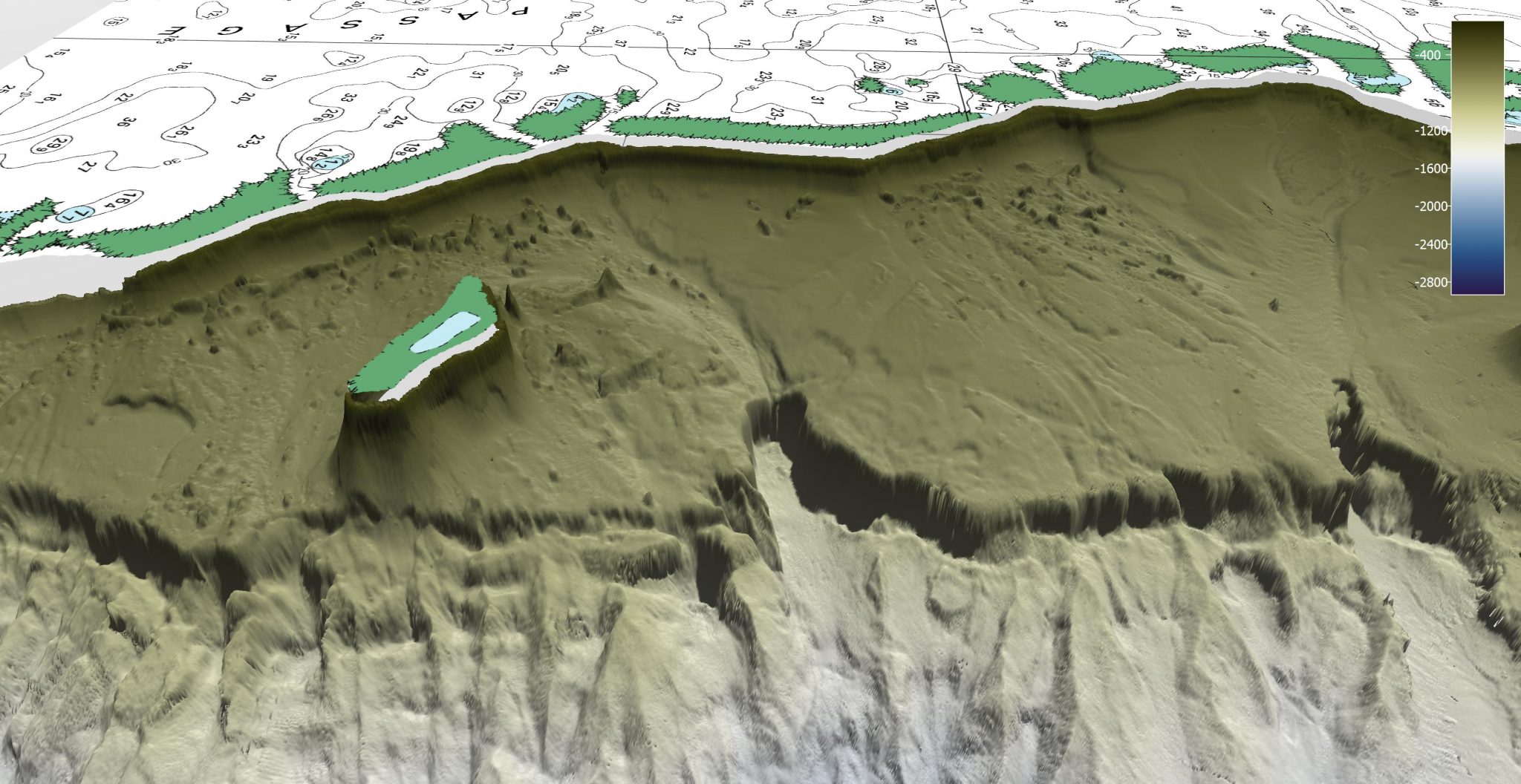 Submarine Canyons On The Great Barrier Reef Margin Schmidt Ocean