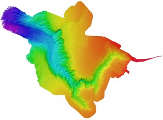 The first complete high-resolution multi-beam map of Perth Canyon. 