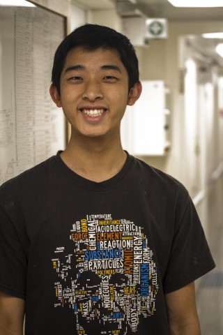 Caleb Hsu is the Student Opportunity participant for the Life Without Oxygen research cruise.