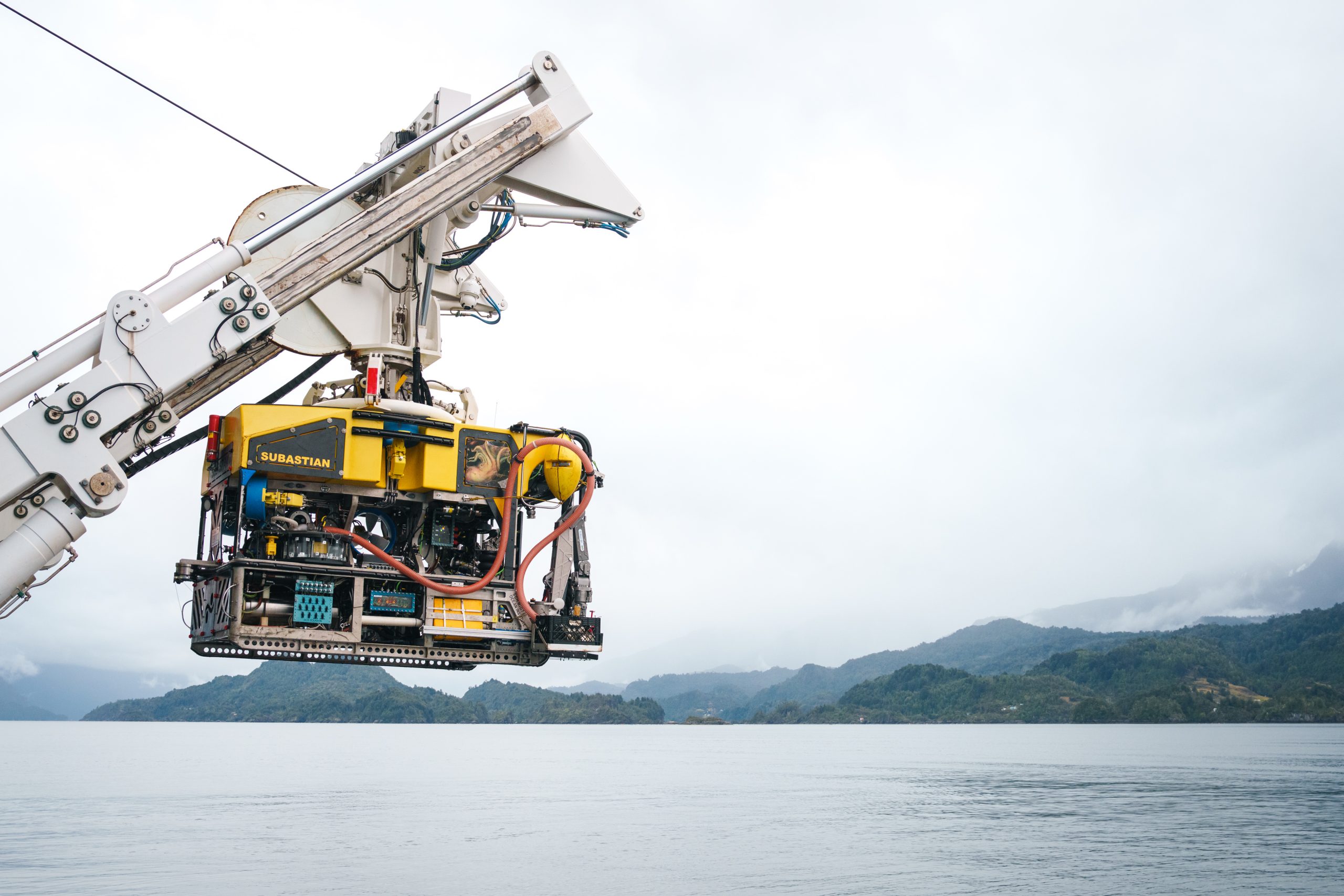 ROV SuBastian Is Deployed In Reloncaví Fjord.