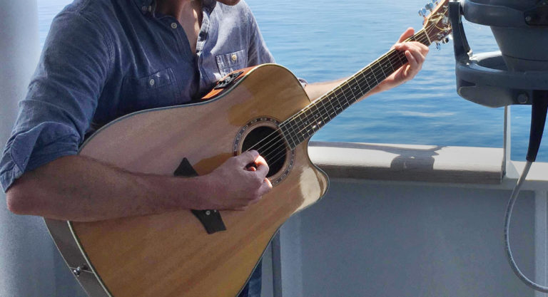 Ben Cosgrove guitar onboard