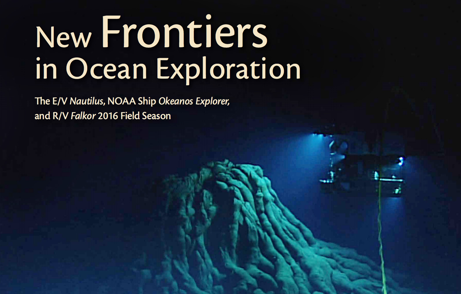 Ocean Education Resources - Schmidt Ocean Institute