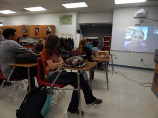 he student perspective: High school students connect live with the science team aboard the R/V Falkor.