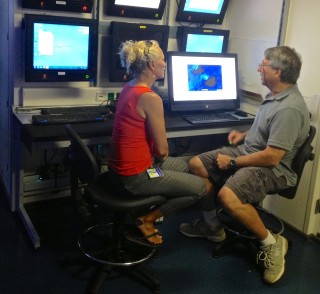 Kanesa Seraphin interviews Chief Scientist Chris Kelley for the Voice of the Sea program.