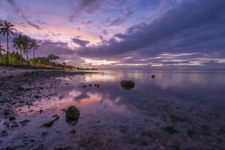 Sunset on Guam - fieldwork doesn’t have to always be swamps and mosquitoes.