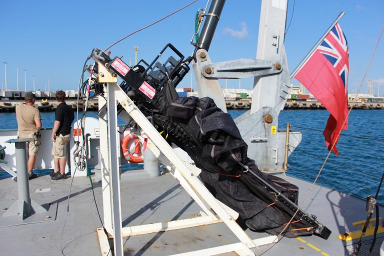 MOCNESS stands for multiple opening and closing nets used to examine microscope organisms at different ocean depths. Scientists will use this piece of equipment to study plankton in the water column. 