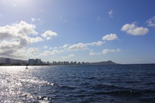 A perfect day to embark on the final 2014 student cruise, sunny skies and calm waters.