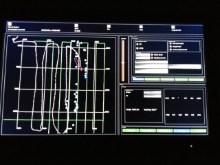 Tracking AUV Sentry and watching her complete side scans.