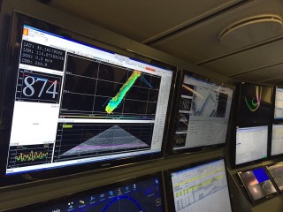 High-resolution bathymetric mapping of the Perth Canyon created using multibeam sonar.